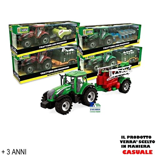 Trattore con rimorchio - con,