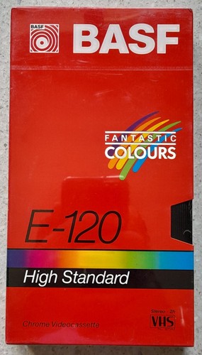Vhs vergini basf 120 high - e-120,