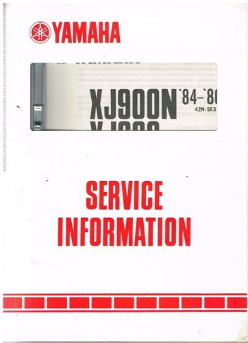 Yamaha xj900 xj900n - xj900,