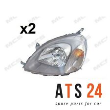 COPPIA FARI FANALI ANTERIORI DESTRO - SINISTRO TOYOTA YARIS 1999-2002 ICHIKOH