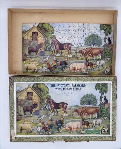 Puzzle vintage legno seghetto