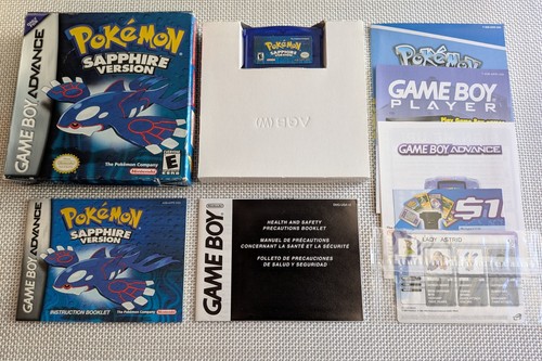 Pokemon zaffiro gameboy - pokemon,