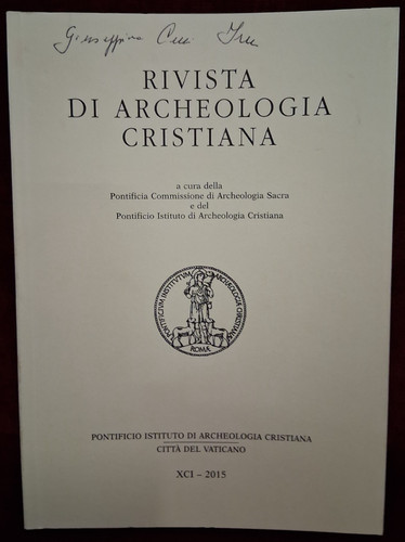 Rivista archeologia cristiana - archeologia,
