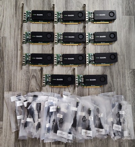 11x nvidia quadro k1200 gb - k1200,