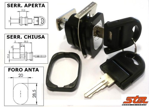 Serratura pressione push 014 - pressione,