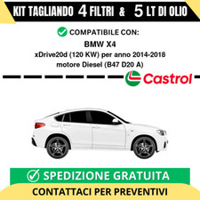 Tagliando per BMW X4 xDrive20d