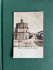 CARTOLINA   UMBERTIDE - LA COLLEGIATA E VIA GARIBALDI - W FARINACCI- VIAGG. 1927