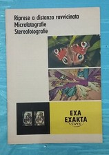 EXA EXAKTA VAREX Riprese ravvicinata Microfotografie Stereofotografie anni 60?