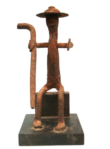Arte africano antico ferro - arte,