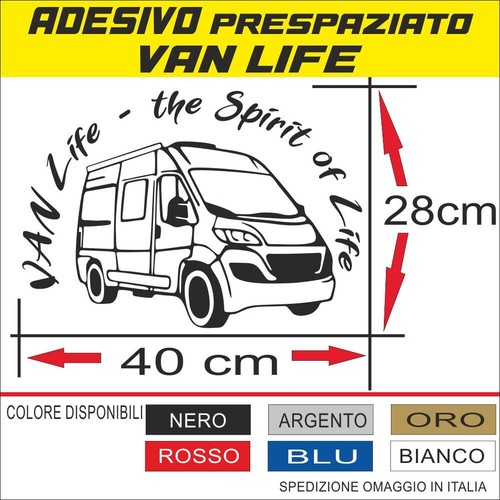 Adesivo per camper - per, furgone