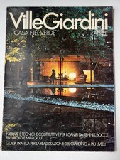VILLE GIARDINI CASA NEL VERDE APRILE 1978 ARCHITETTURA DESIGN