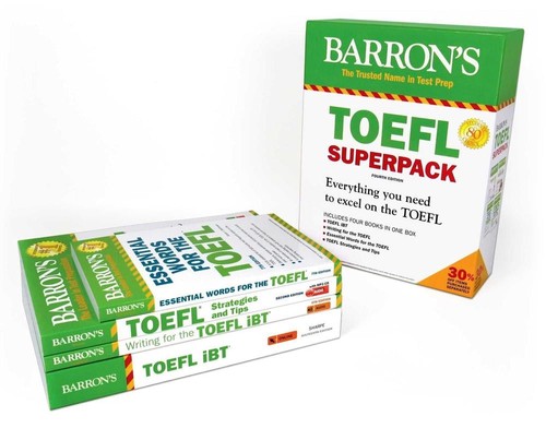 Toefl ibt superpack - toefl, superpack:
