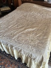 Copriletto in taffetà seta