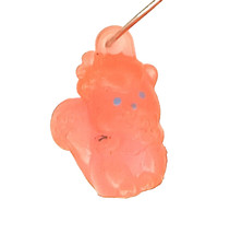 SCUBIDU' Charmkins Pimpirosa 1984 Hasbro italy Ciribilla Rosa Scoiattolo