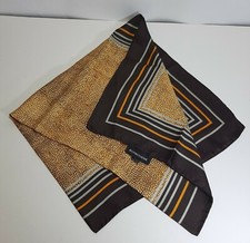 Foulard Originale Firmato BORBONESE Made in Italy Disegno Classivo cm 68 x 68