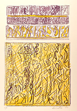 Riccardo LICATA 1980 serigrafia originale datata numerata e firmata
