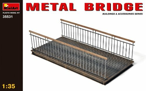 Metal bridge plastic kit 35 - metal, 1:35