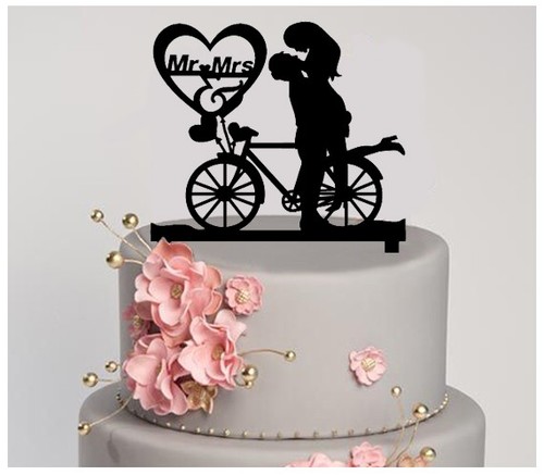 Matrimonio cake topper - mr, &