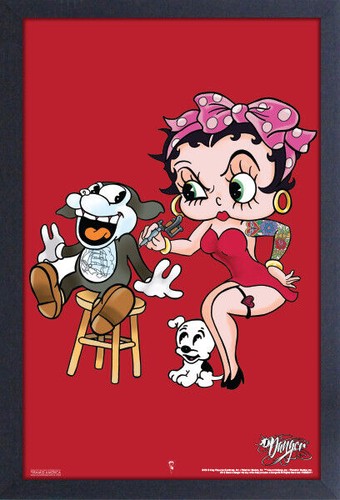 638465 betty boop tatuaggio - 638465,