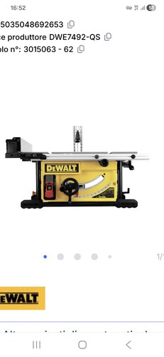 Dewalt dwe7485 210mm 1850w - dewalt,