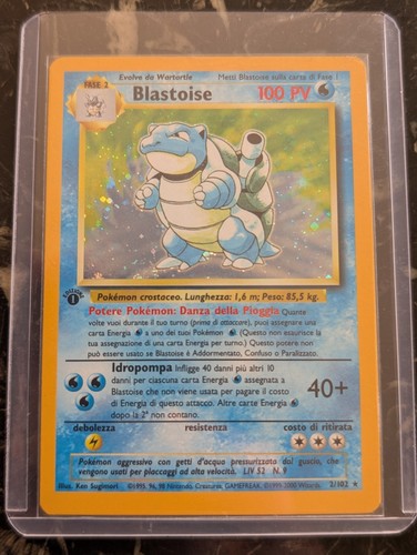 Blastoise set base - blastoise, prima