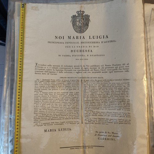 Decreto 1831 maria luigia - decreto,