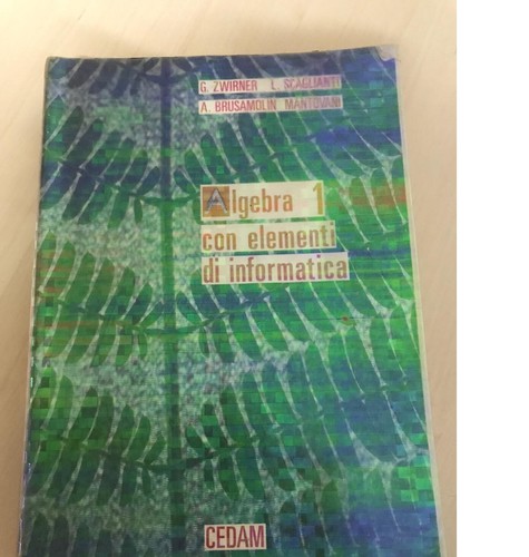 Cedam algebra con elementi - algebra,