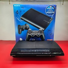 Sony PlayStation 3 - Super Slim 12GB Console - Nera - Scatola e Manuali Ps3