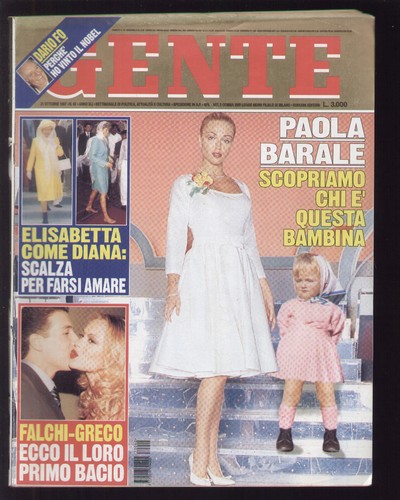 Gente 1997 paola barale - 42/1997,