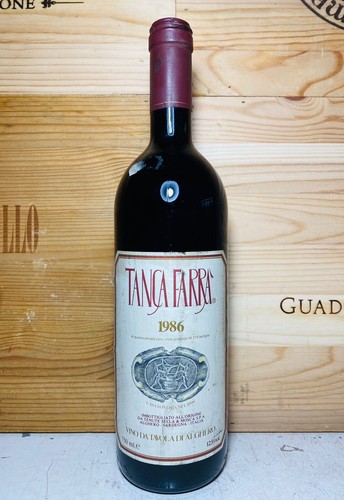 1986 sella mosca tanca farra - 1986,