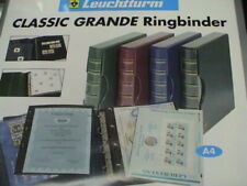 Raccoglitore / Album LEUCHTTURM SERIE GRANDE +Custodia COLORE ROSSO A4 300787