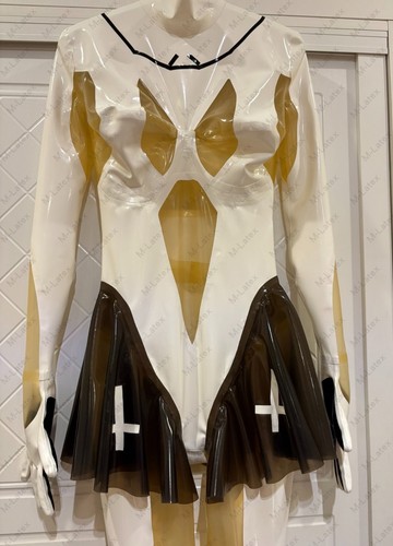 Guanti body lattice gomma
