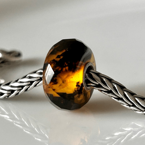 Trollbeads sfaccettatura ambra - sfaccettatura,