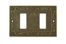 Placca copri interruttori Da 2