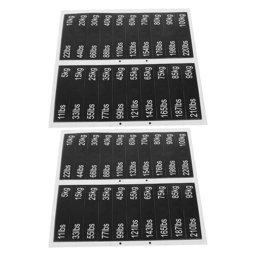 Sheets adesivo con numero - 2,