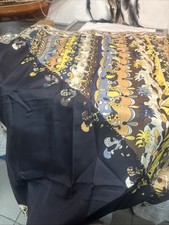 AUTHENTIC Emilio Pucci Foulard Coloré En Soie 90x90 Cm Des Années 70