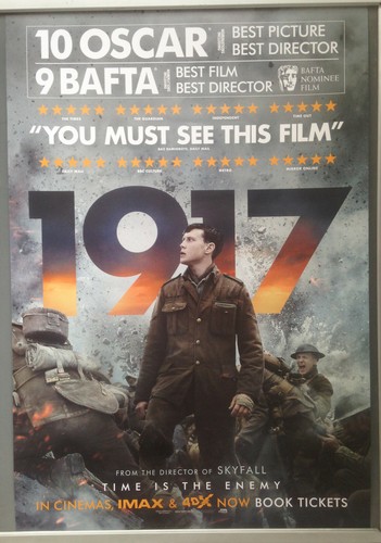 Cinema poster 1917 2020 - poster:,
