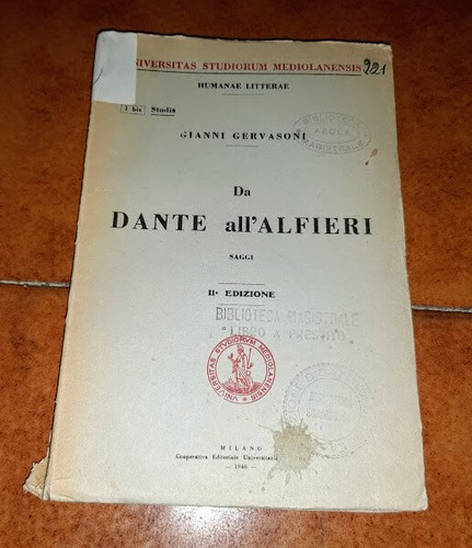 Gervasoni dante all alfieri - dante, all'alfieri