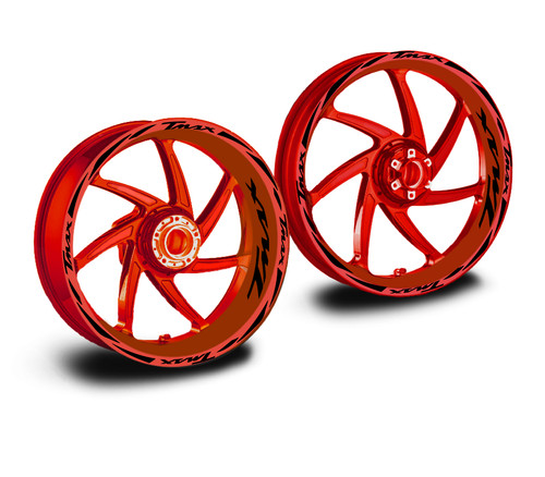 Wheel rim stickers - , for