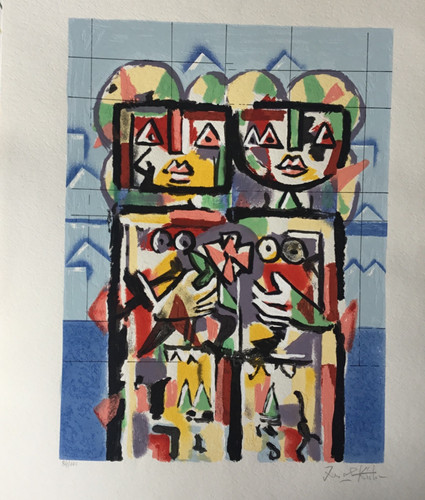 Ibrahim kodra litografia - ibrahim,