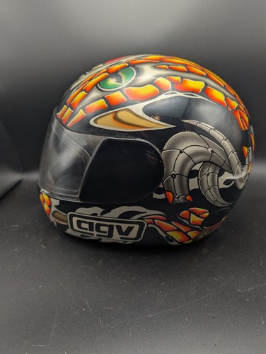 Raro casco replica - agv, roberto