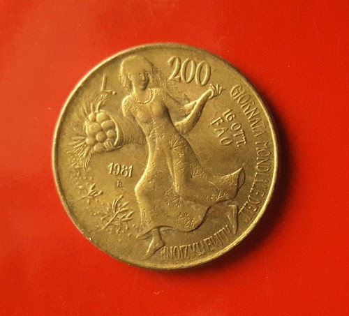 200 lire 1981 fao villa - 1981,