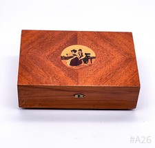 Cassa Vintage In Legno Con