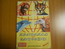 ALBUM FIGURINE - ANIMALI del MONDO - Anni 1969 / 70 - Vuoto - WWF - no Panini