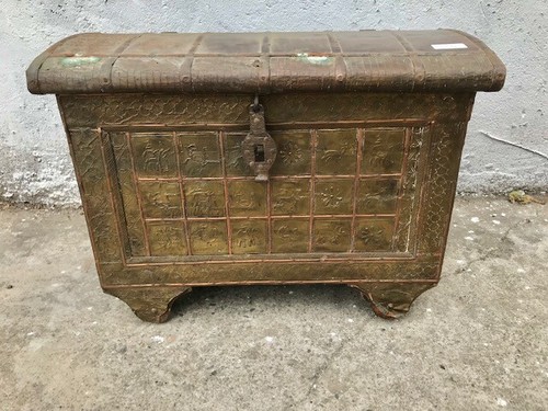 Baule etnico legno e - baule,