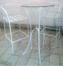 tavolino alto  in ferro PIENO