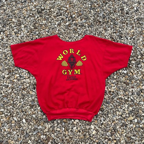 Felpa vintage world gym - felpa,
