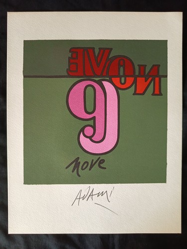 Valerio adami fotolitografia - valerio,