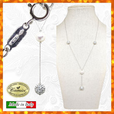 Collana oro bianco 18 kt 750
