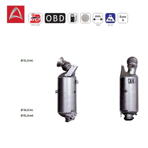 Filtro antiparticolato - antiparticolato,